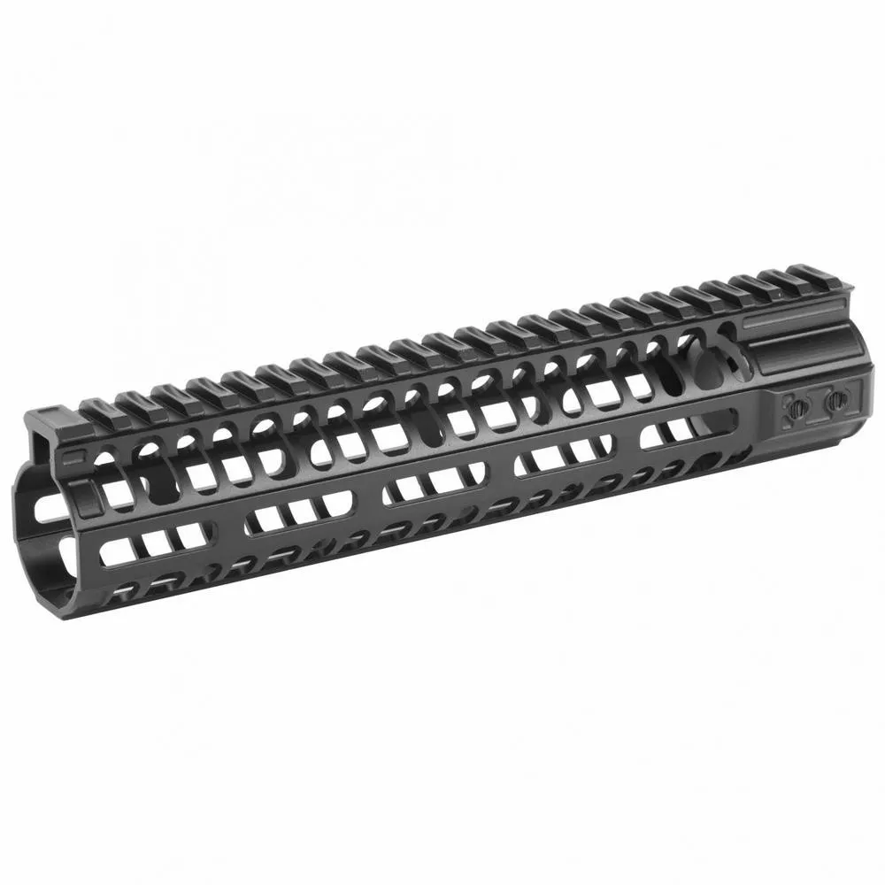 2A Bl-rail 10" M-Lok Titanium-Nut Black