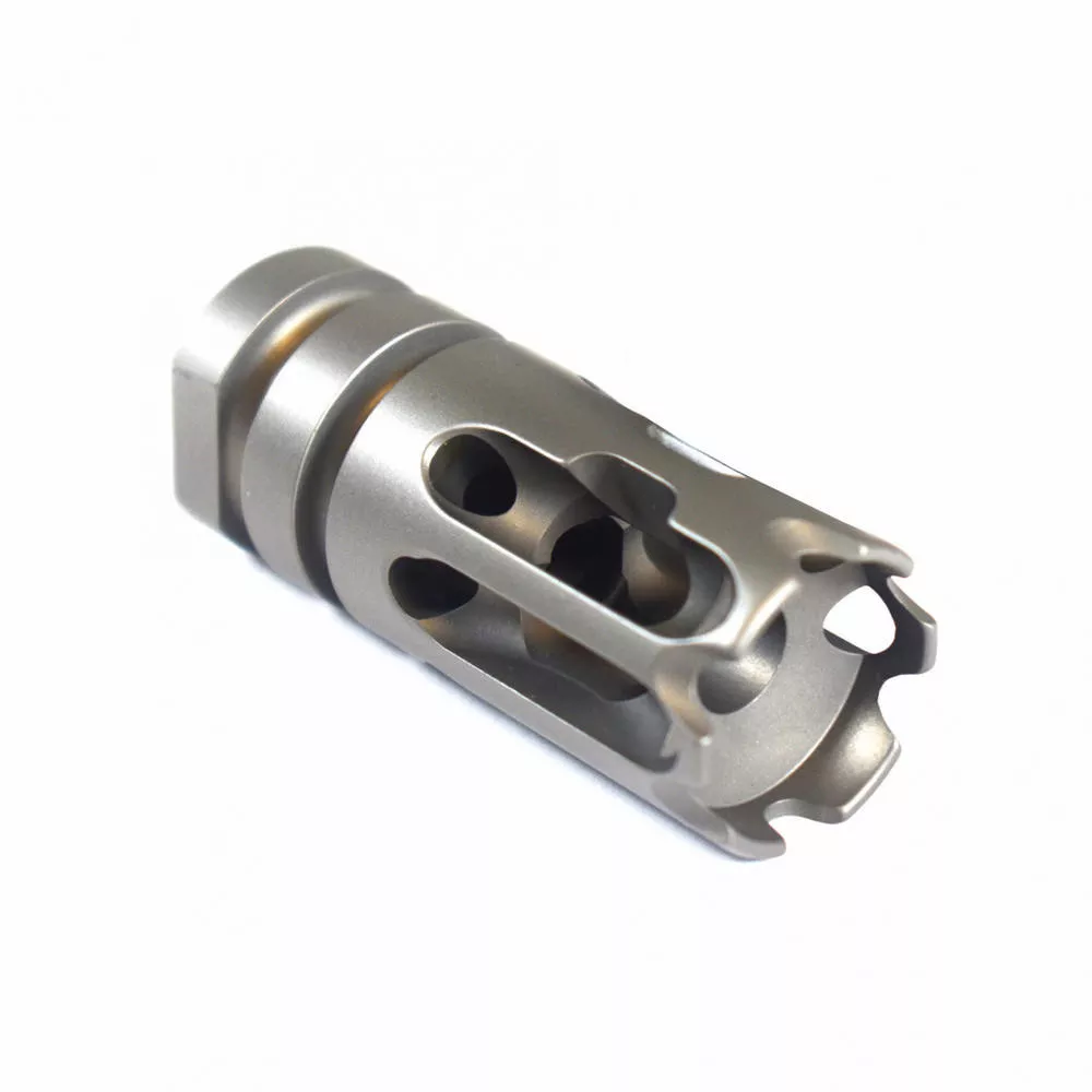 2A T3 Compensator 556NATO 1/2X28TPI Titanium Blasted