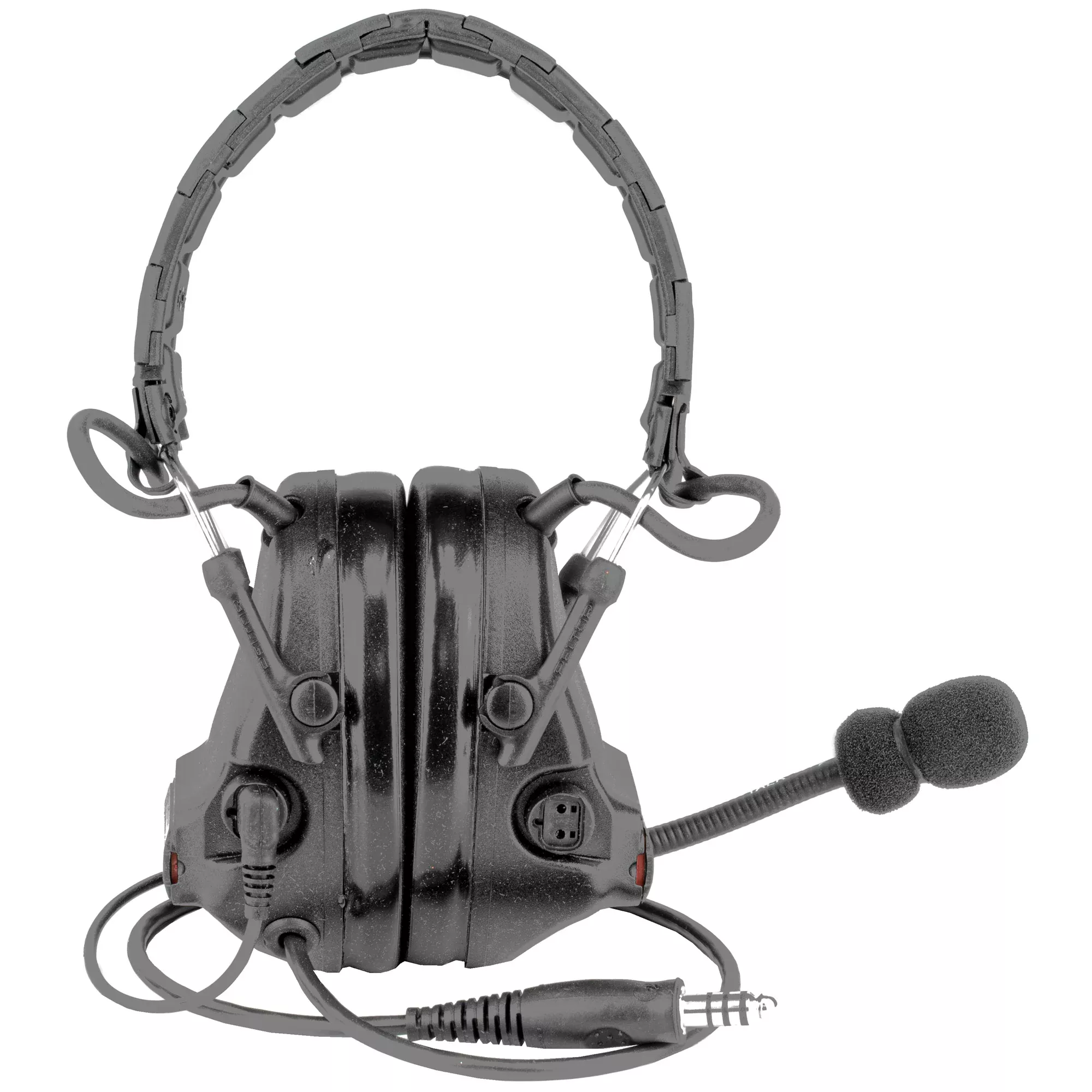 3M Peltor ComTac V Headset with Mic Black – Electronic Hearing Protection with Communication