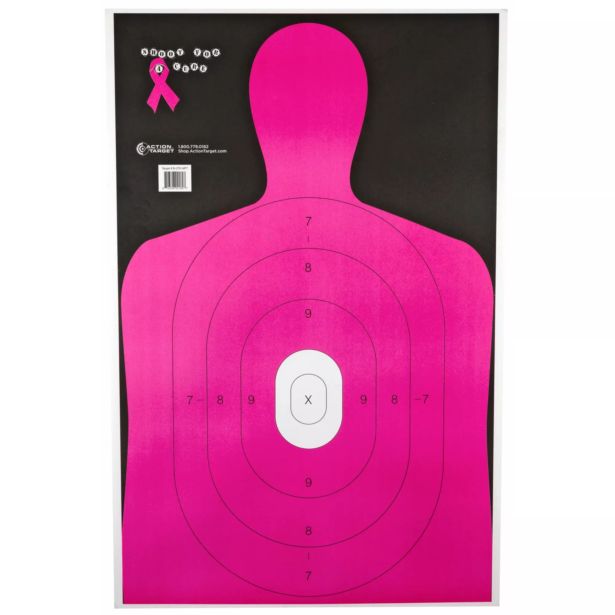 Action Target B27E Cancer Benefit Paper Target – 100 Pack