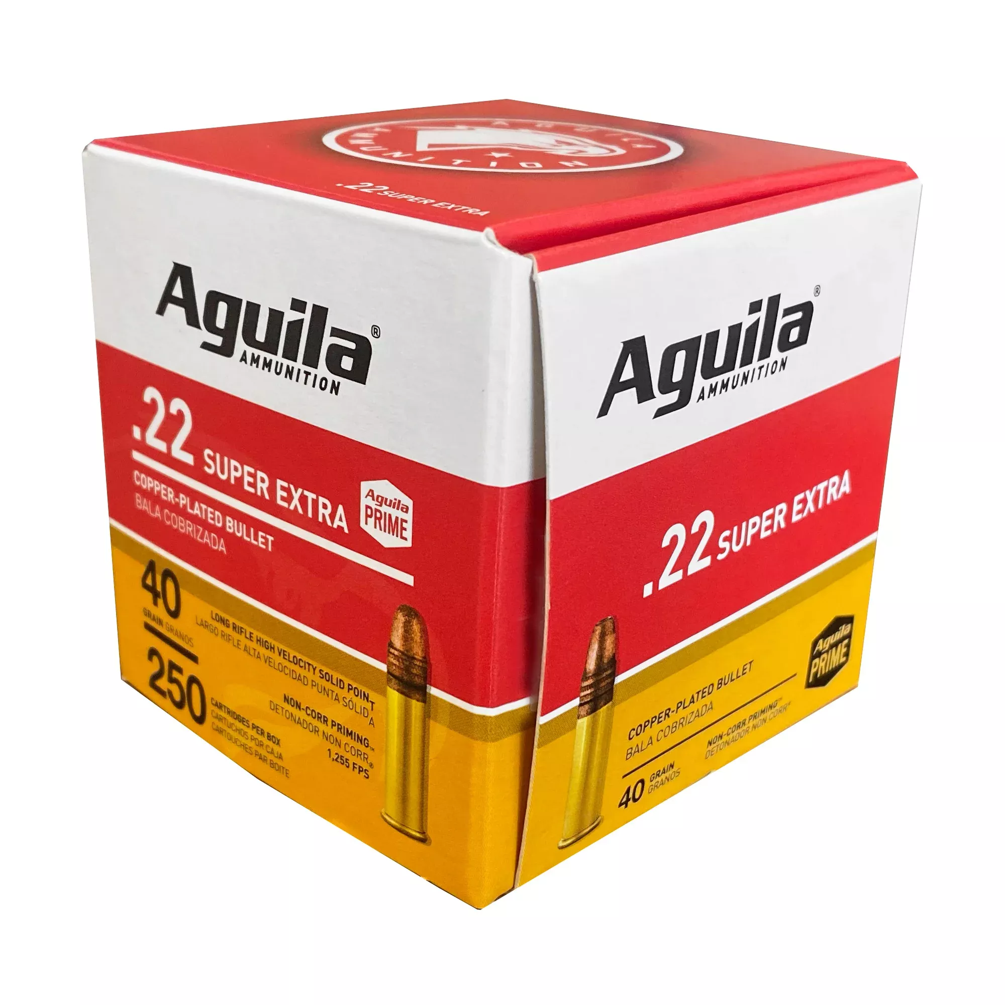 Aguila .22 LR 40gr High Velocity Soft Point – 250 Rounds
