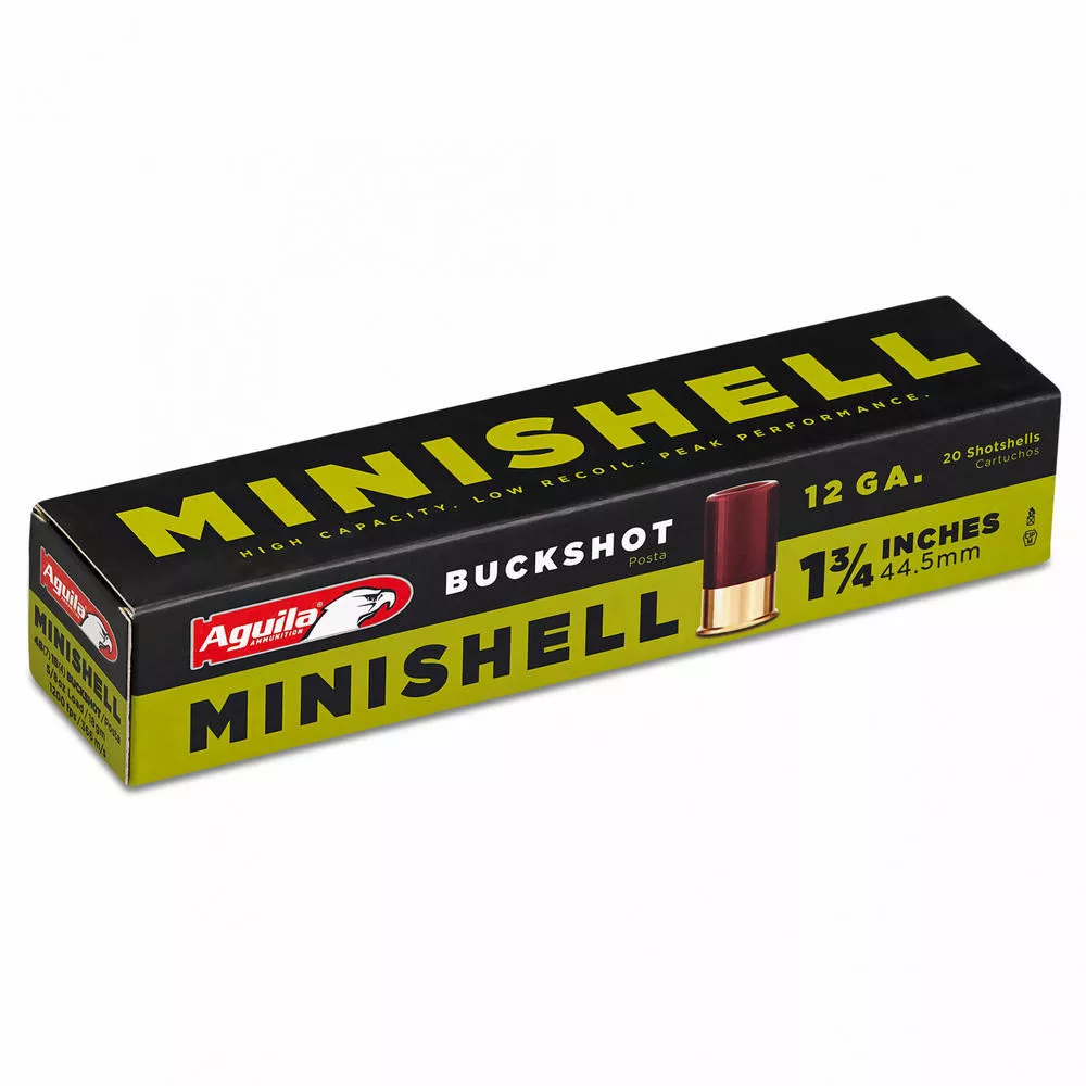 Aguila Ammunition Minishell 12 Gauge 4 Buck 20/500