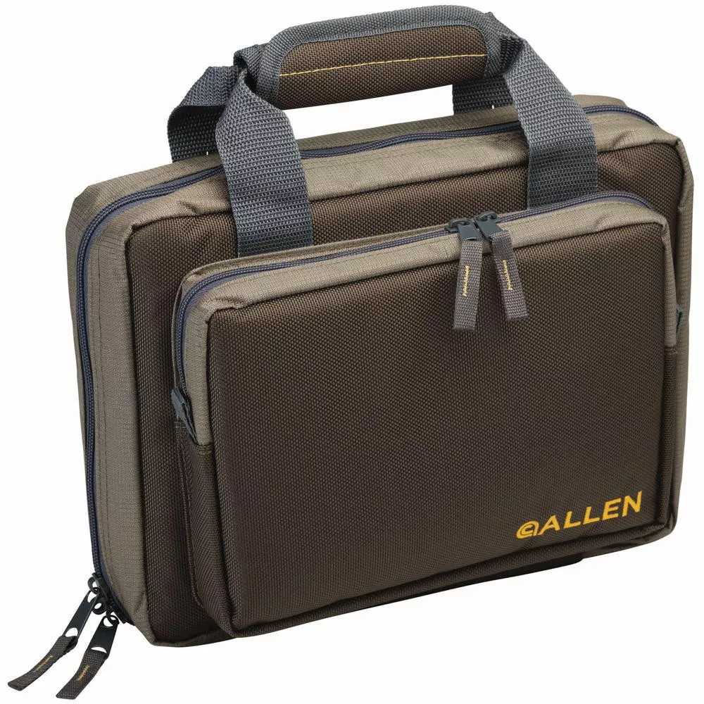 Allen Duoplex Attache Case Green