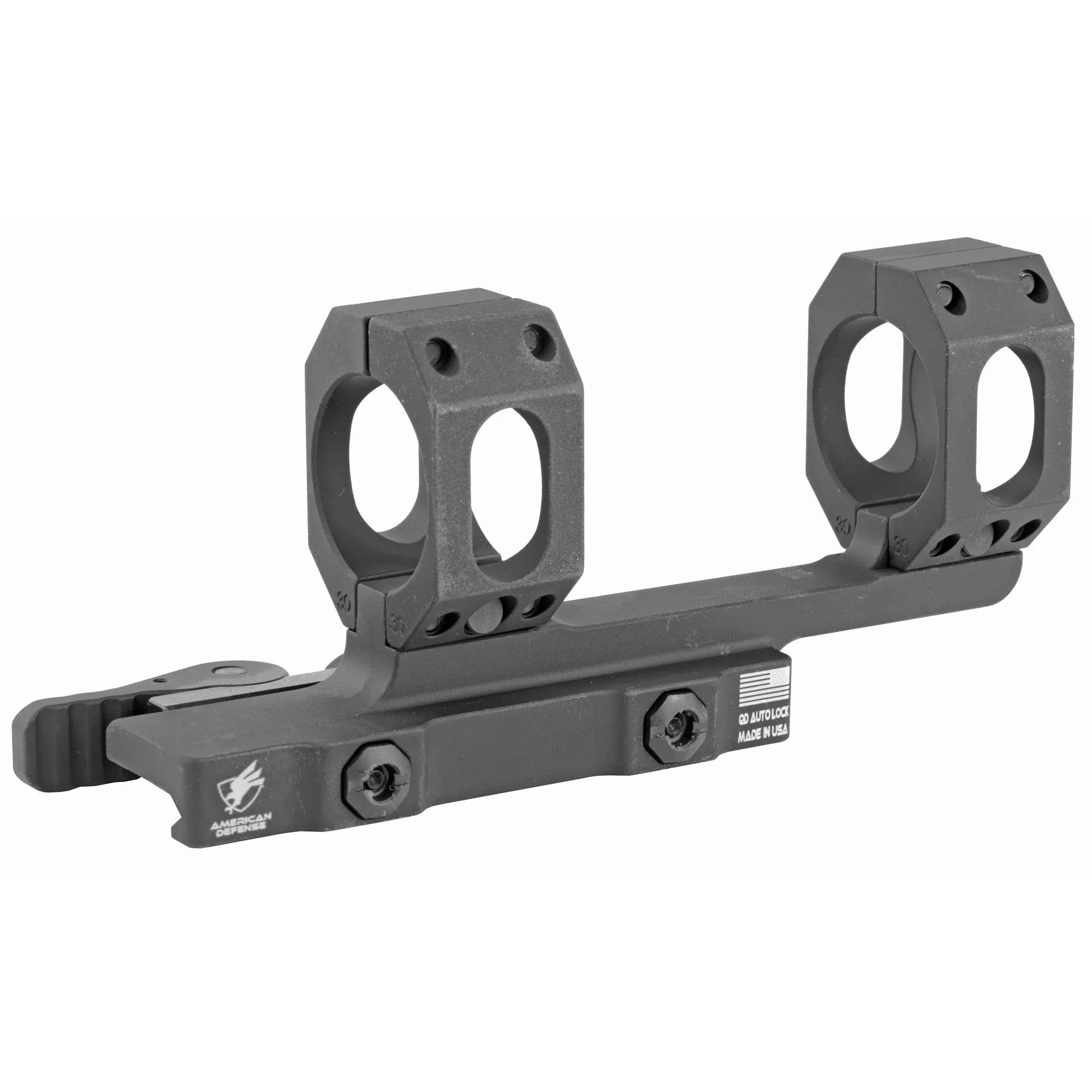 American Defense Mfg. AD-RECON 30mm Scope Mount – Tactical Height, Quick-Detach