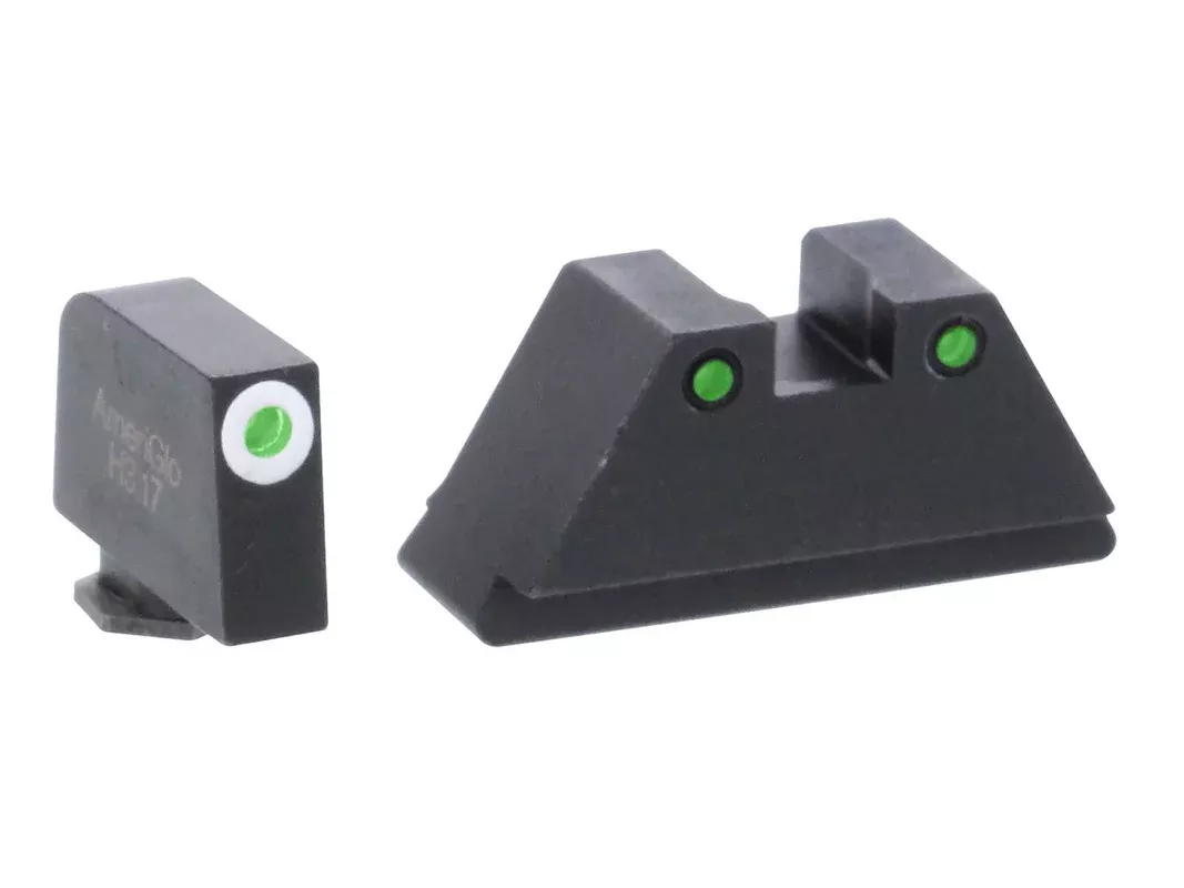 AmeriGlo GL-152 Optic Compatible Sight Set – For Glock Gen 1-5