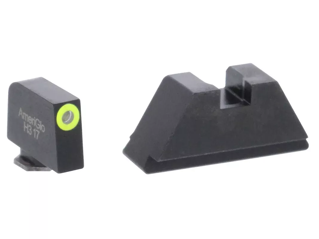 AmeriGlo GL-611 Optic Compatible Sight Set – For Glock Gen 1-5