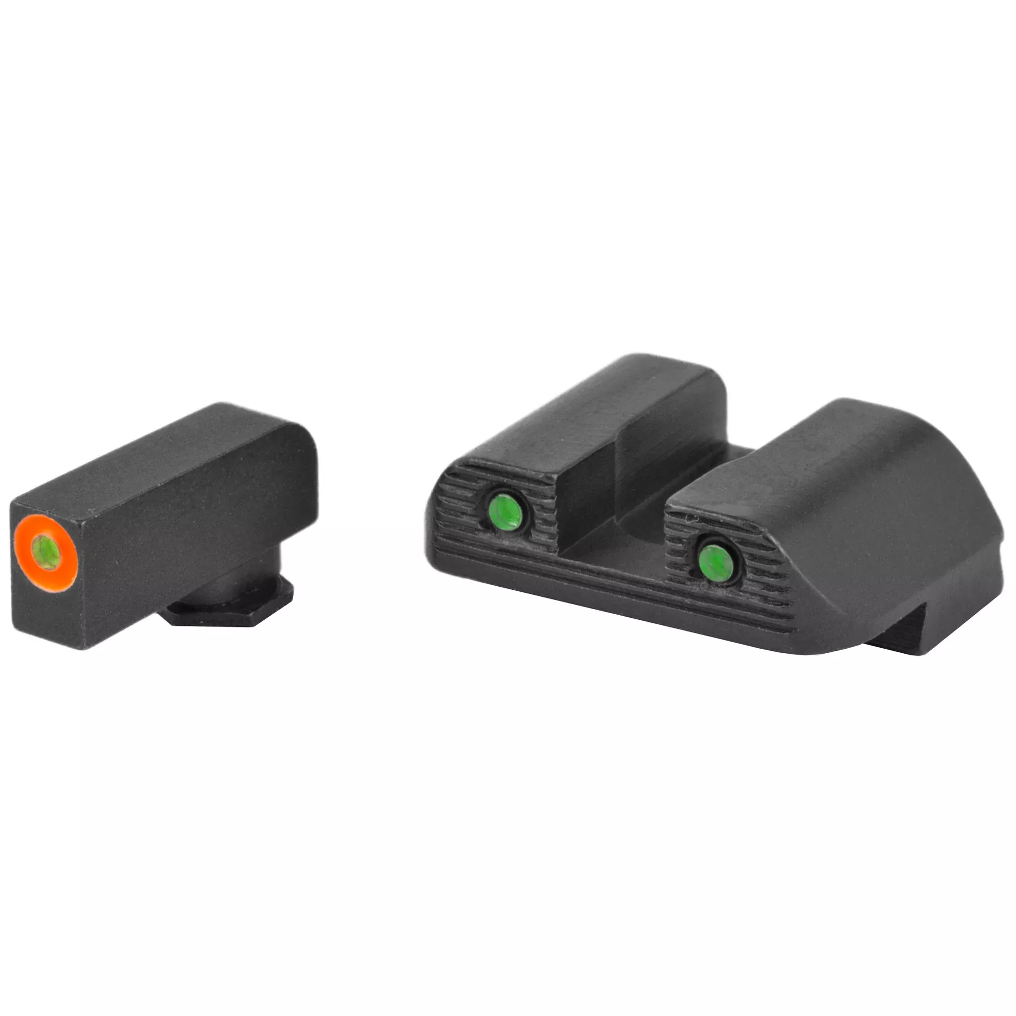 AmeriGlo Trooper Night Sights for Glock 42/43 – Orange Outline Front