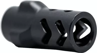 Angstadt Muzzle Brake 3-lug - 9mm 1/2x28 Tpi Black