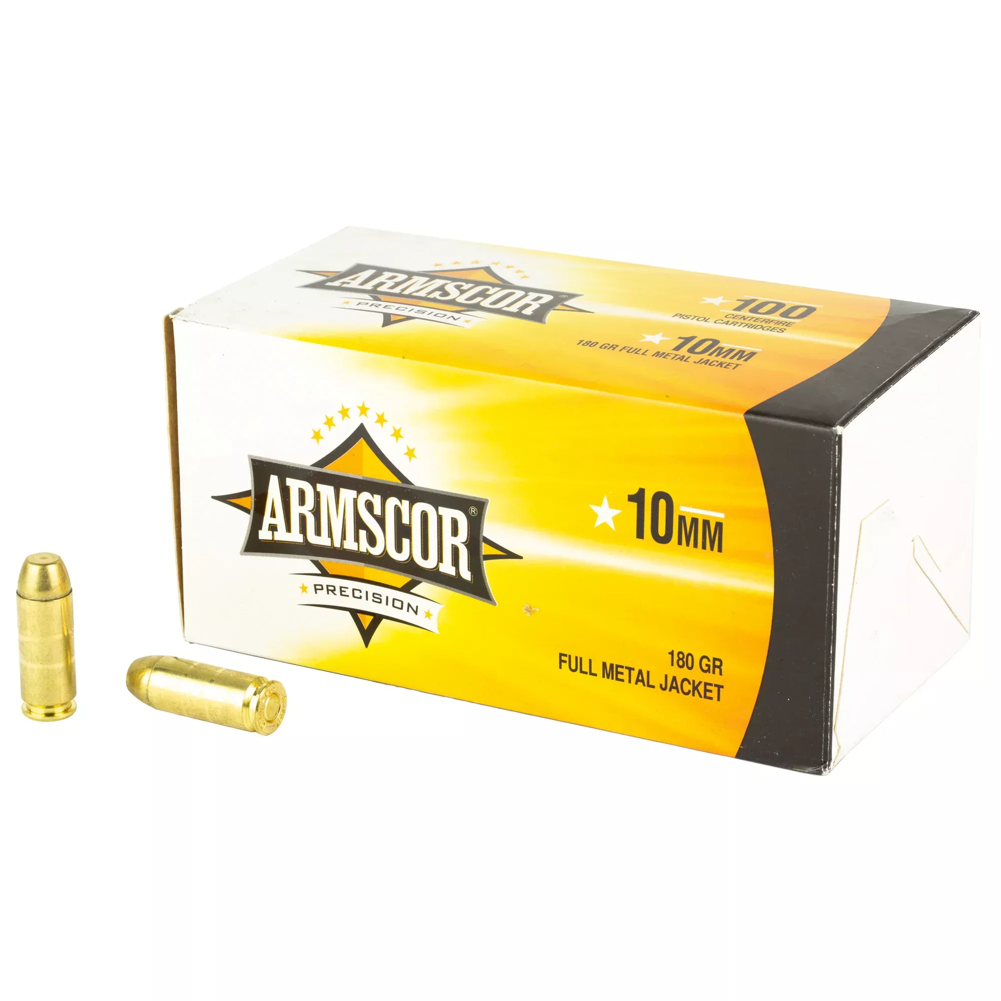 Armscor 10mm Auto 180gr FMJ – 100 Rounds