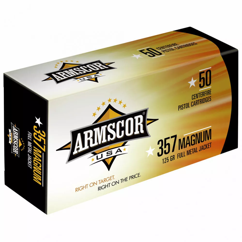 Armscor 357MAG 125 Grain Full Metal Jacket 50/1000