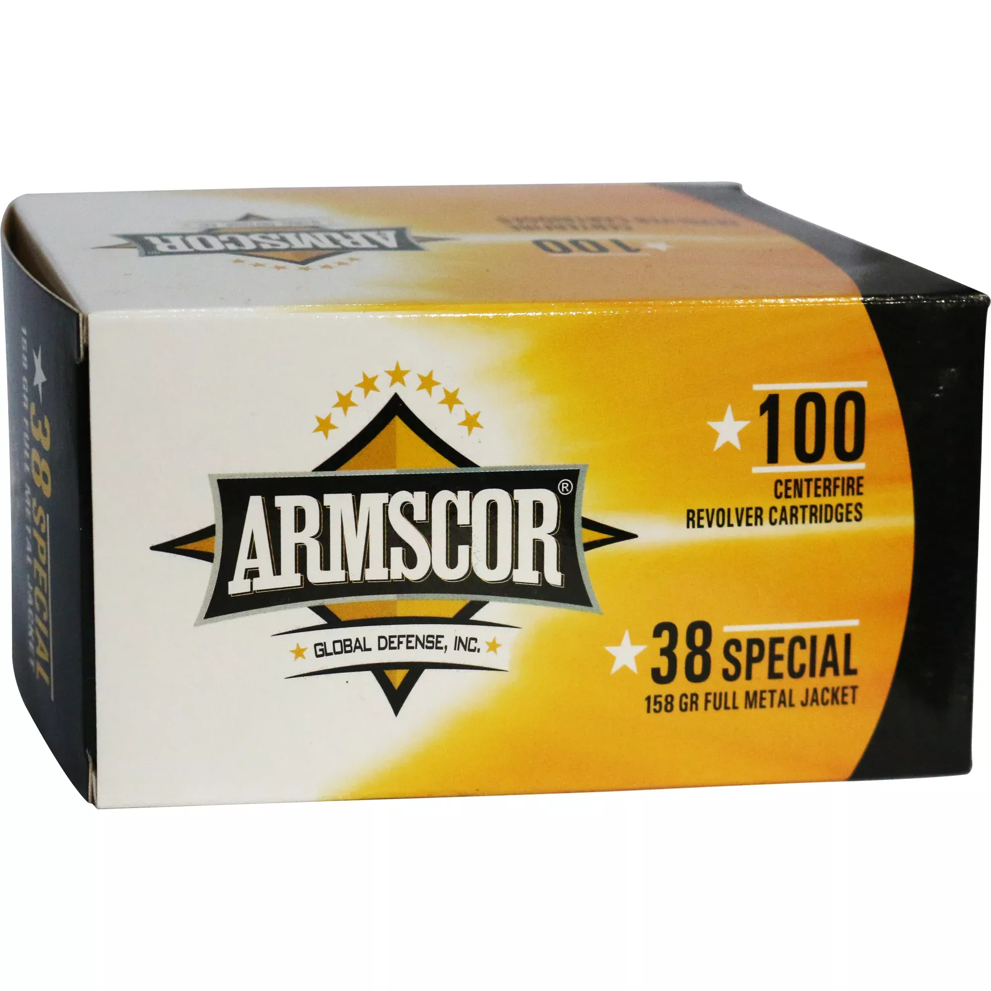 Armscor 38 Special 158gr FMJ – 100 Rounds