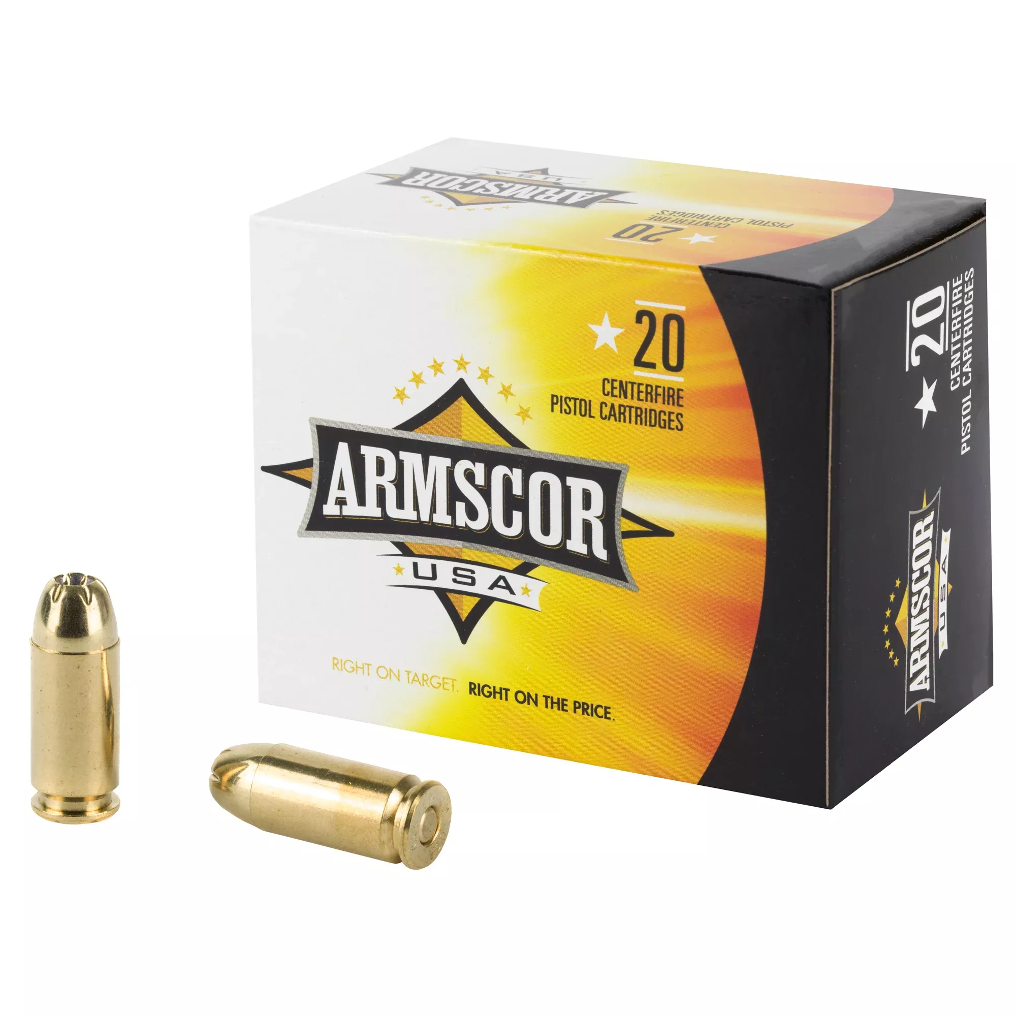 Armscor .40 S&W 180gr JHP – 20 Rounds