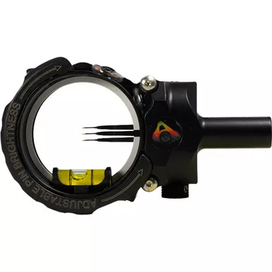 Axcel ACU2-S319-4BK Accustat II Micro-Adjustable Scope, 3 Pin, .019, Black