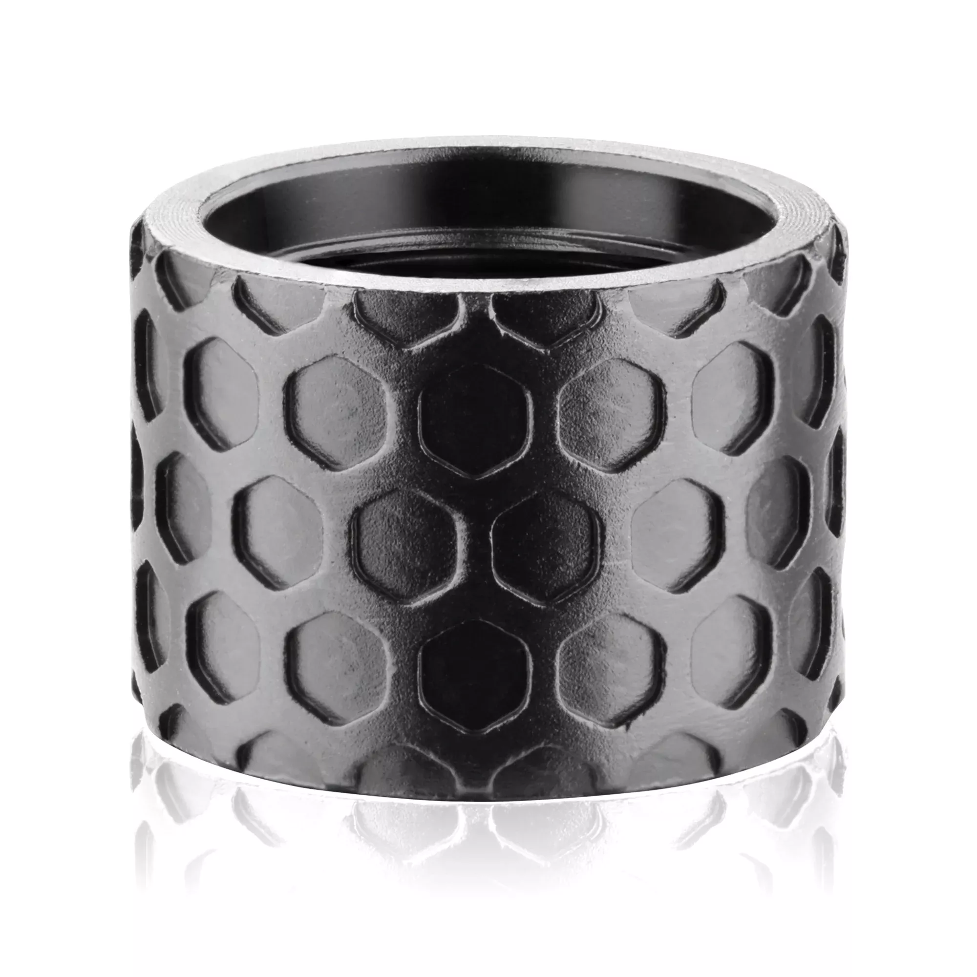 Backup Tactical Thread Protector 1/2x28 Honeycomb Black – AR-15 / .223 / 5.56