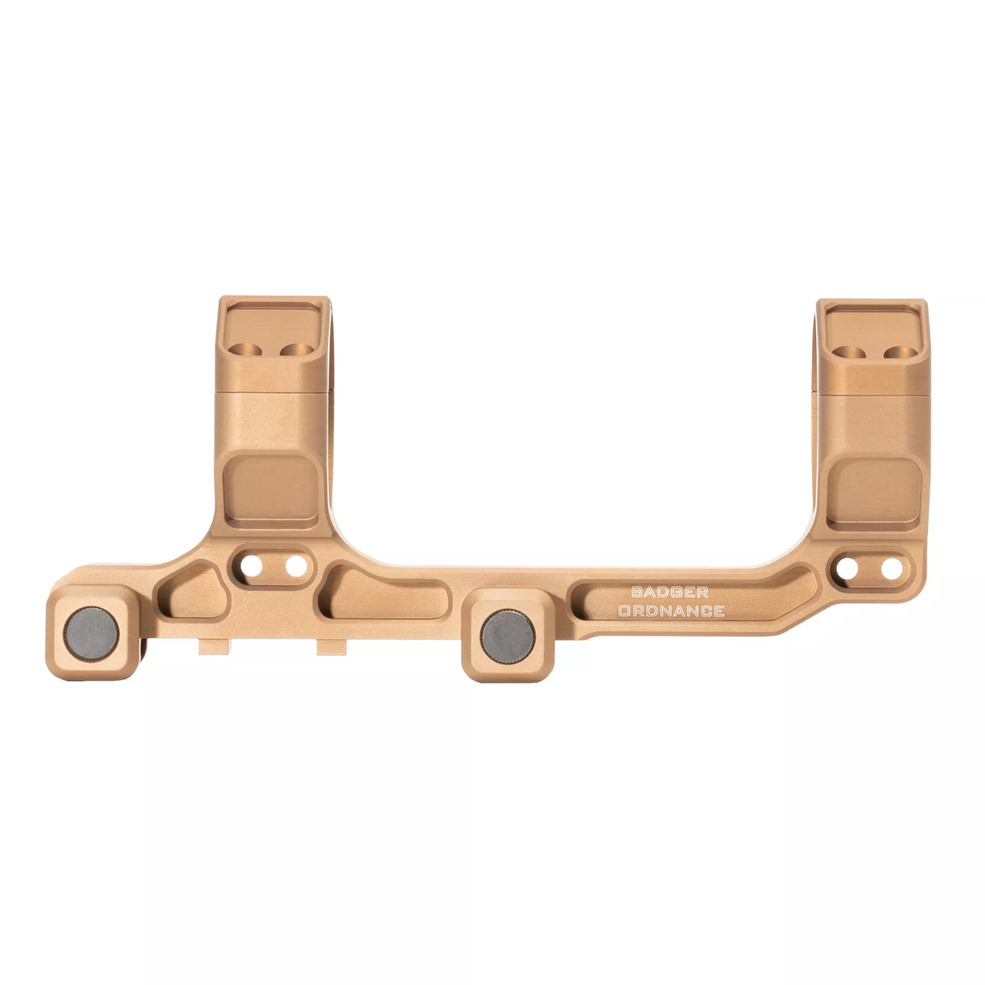 Badger Ordnance COMM 35mm Scope Mount – 1.54" Height, 20 MOA, Tan