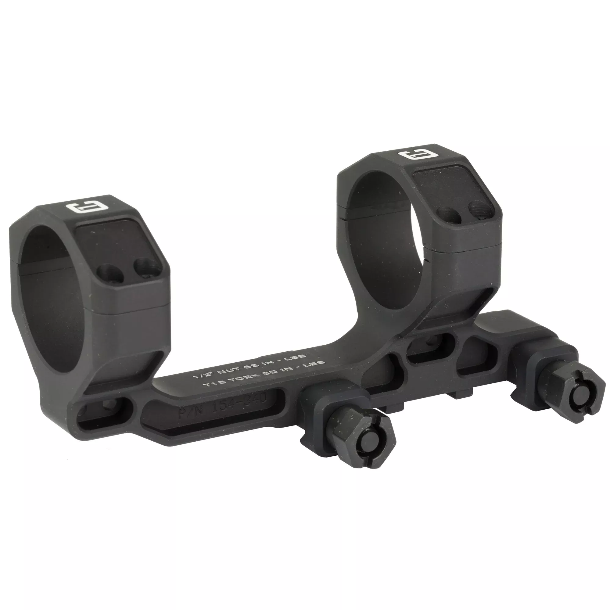 Badger Ordnance Condition One Modular Mount 34mm 1.54" Height – Black