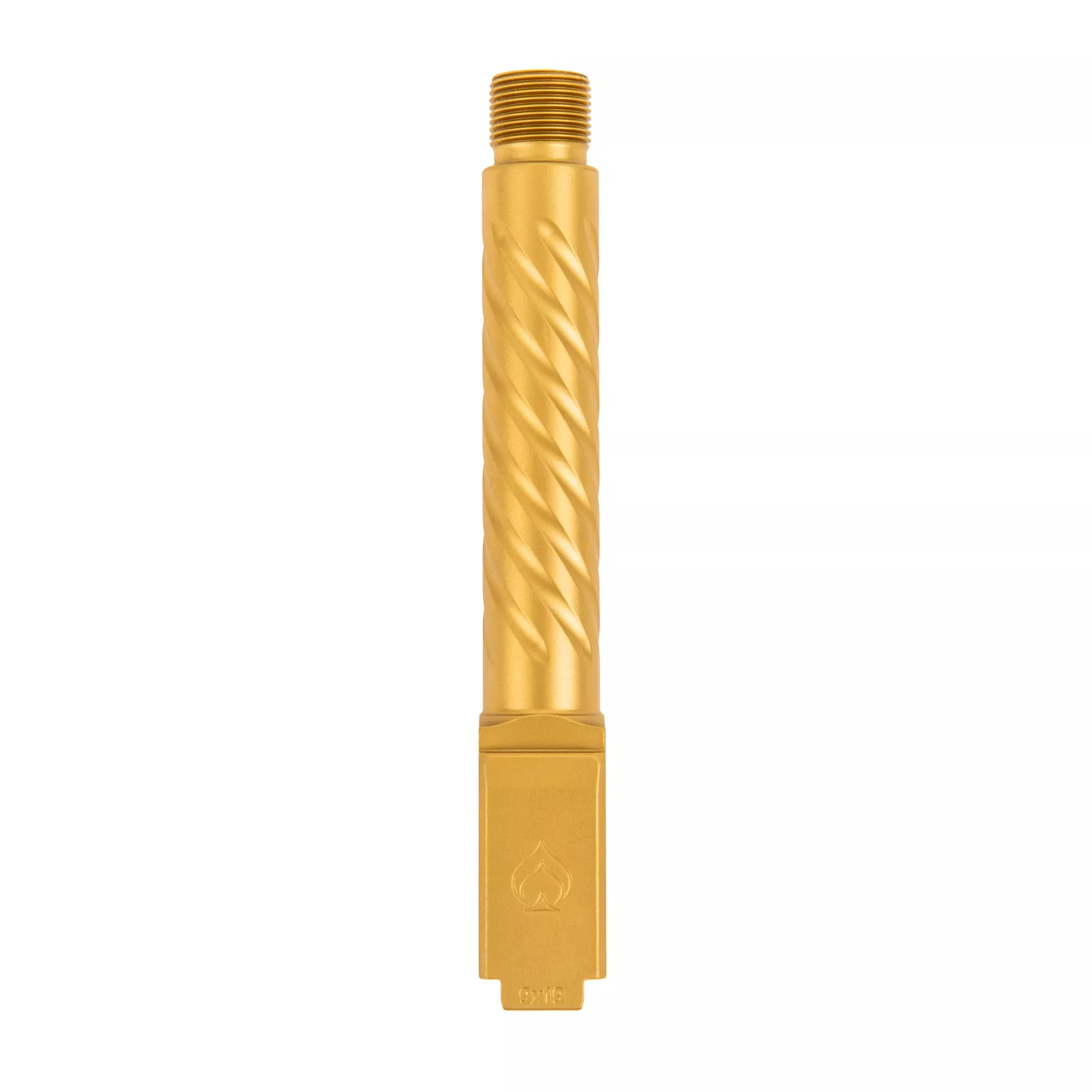 Ballistic Advantage Threaded Barrel for Glock 19 – TiN Gold Finish