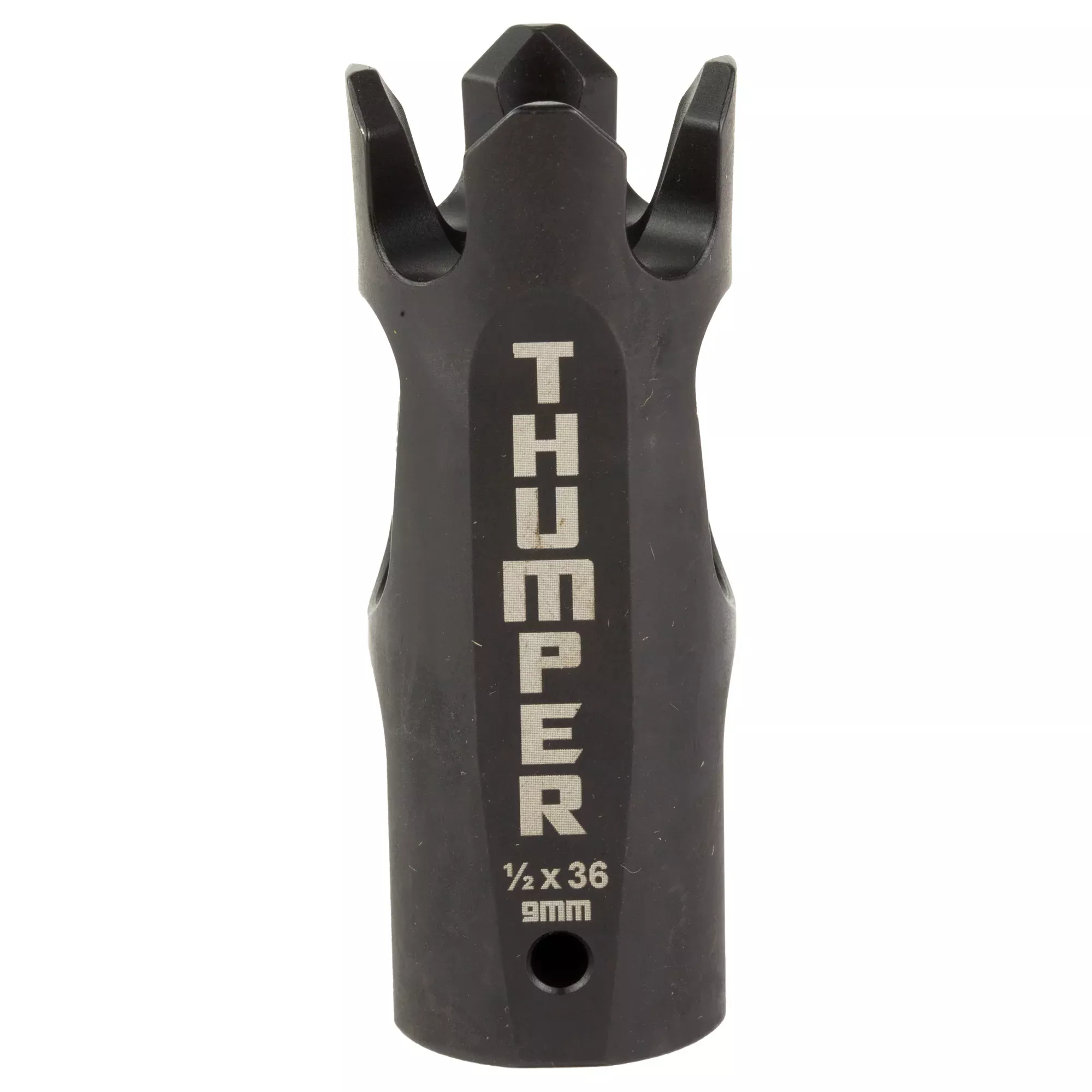Battle Arms Development THUMPER Muzzle Device 9mm – Black Nitride