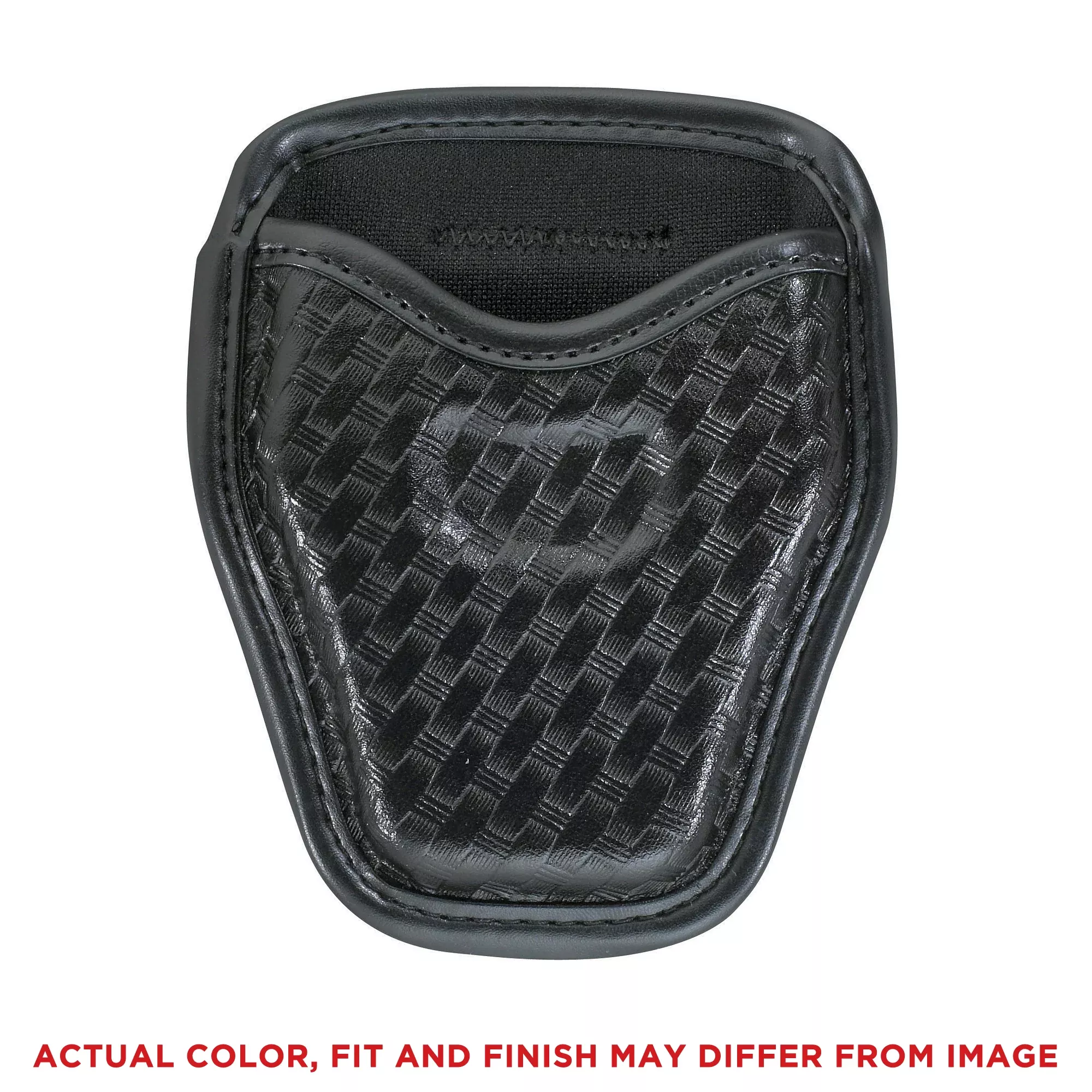 Bianchi Open Cuff Case – Basketweave Black