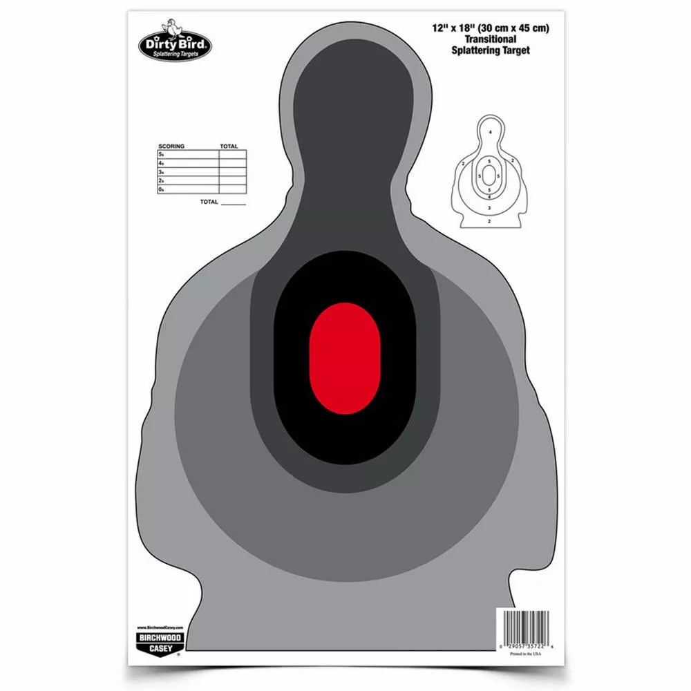 Birchwood Casey Dirty Bird Transitional Silhouette 8Pk