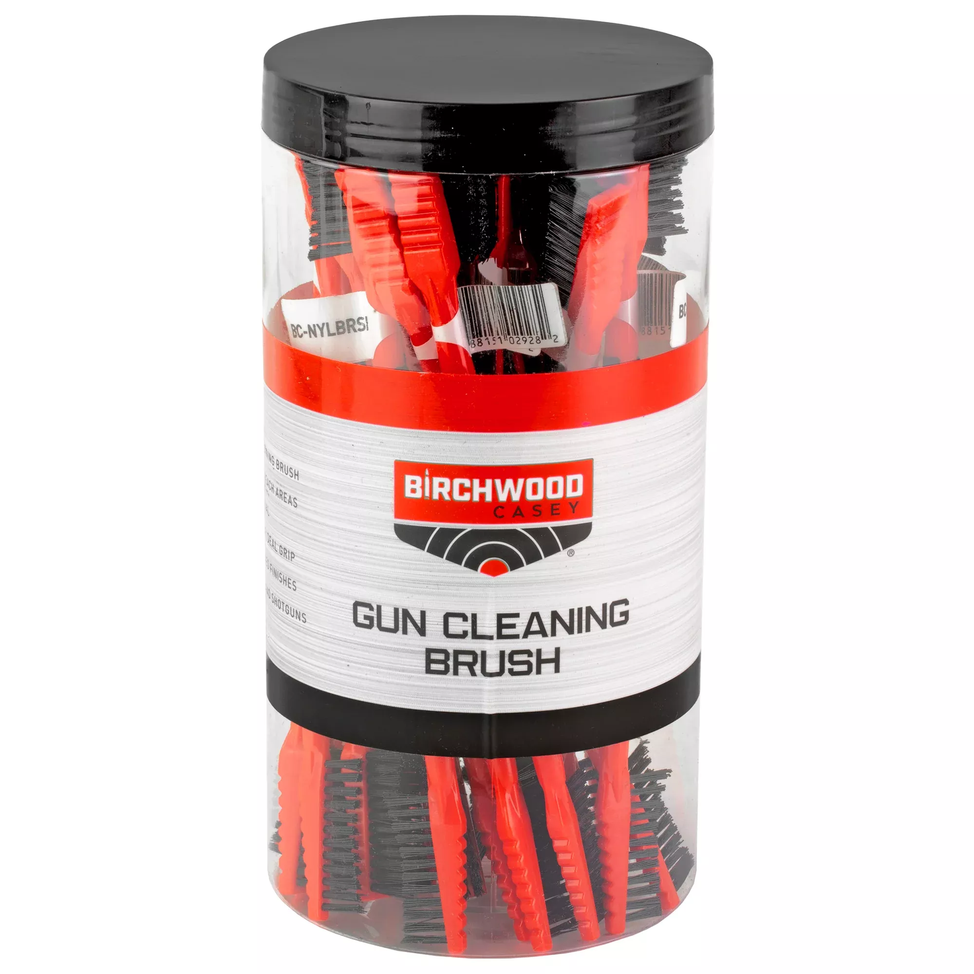 Birchwood Casey Dual End Nylon Brushes 25 Pack – Universal Cleaning Kit