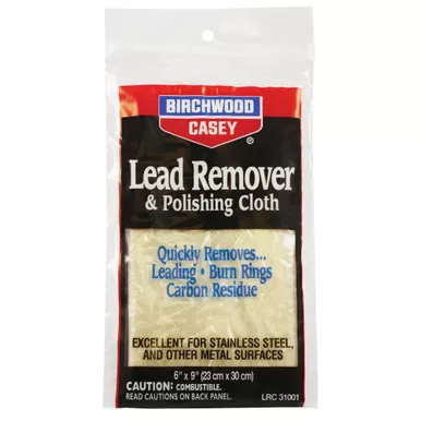 Birchwood Casey Lead Remover w/ Cloth 6x9