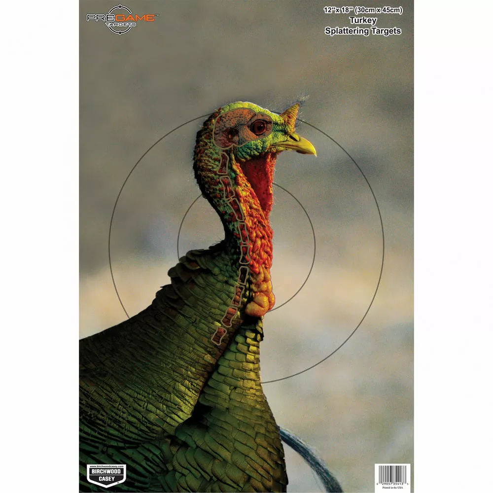 Birchwood Casey Pregame Turkey Target 8-12x18