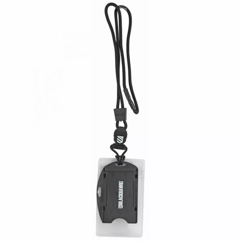 Blackhawk Credentials Info Accessories Lanyard Black