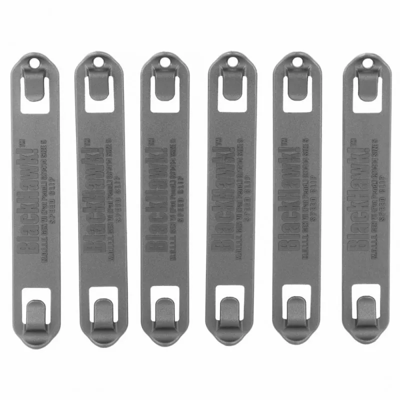 Blackhawk Speed Clip 6 Pack 5 5" Black