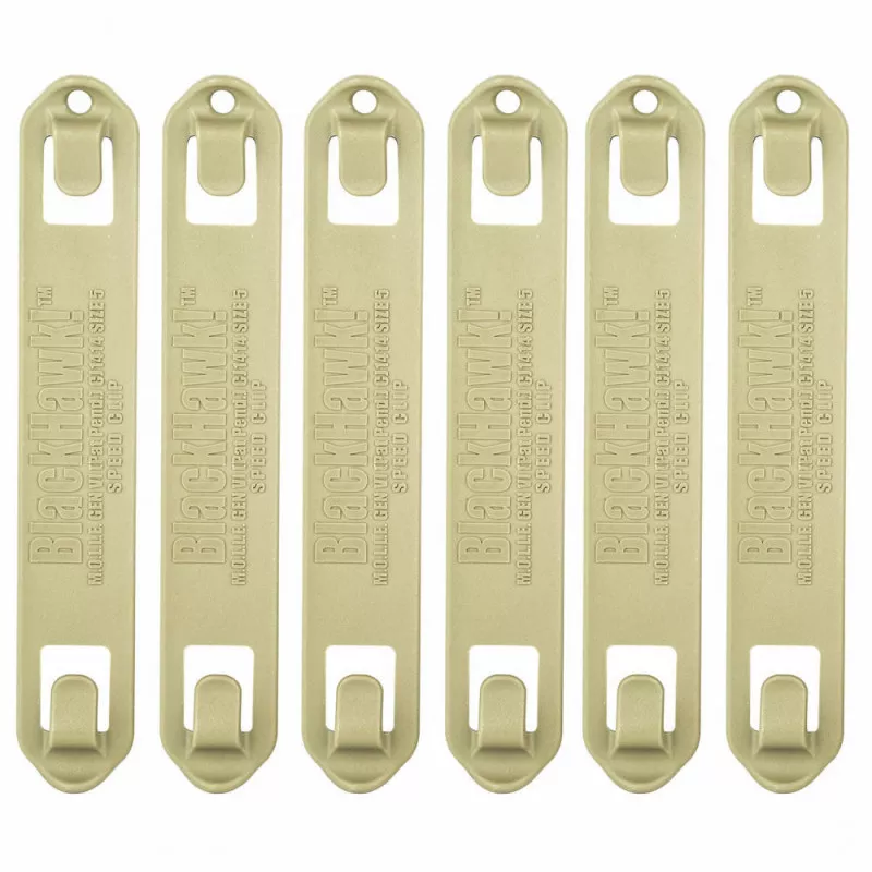 Blackhawk Speed Clip 6 Pack 5 5" Coyote Tan