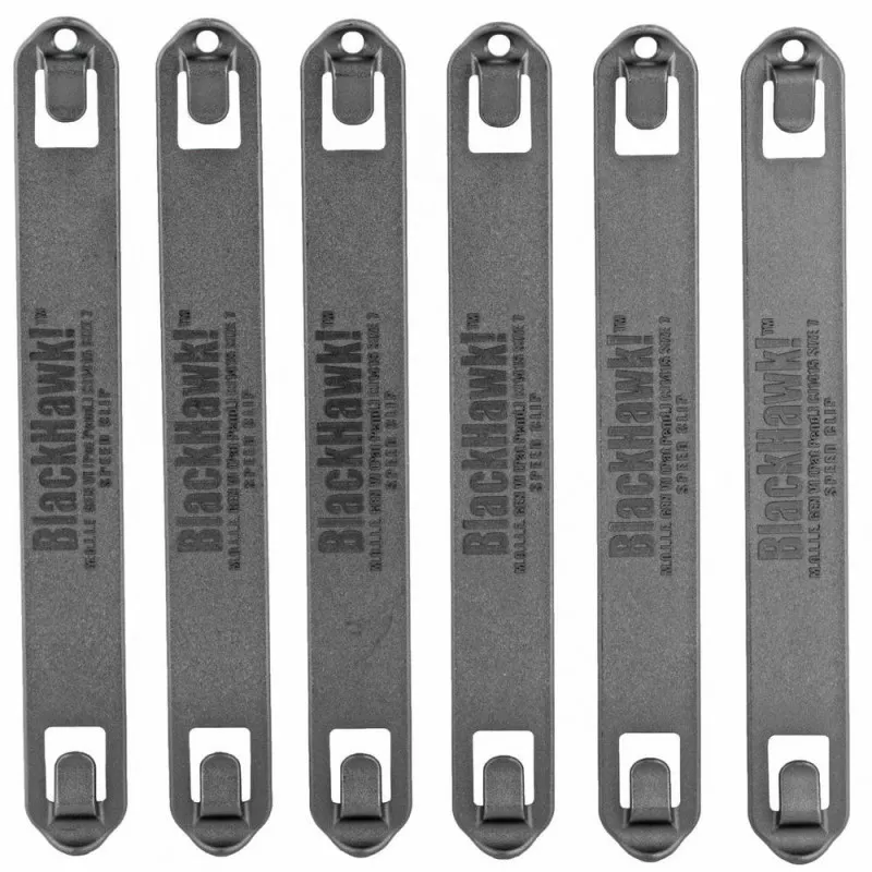 Blackhawk Speed Clip 6 Pack 7 7" Black