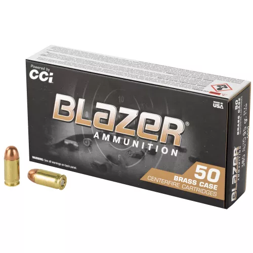 Blazer Brass .380ACP 95gr Full Metal Jacket - 50 Rd Box