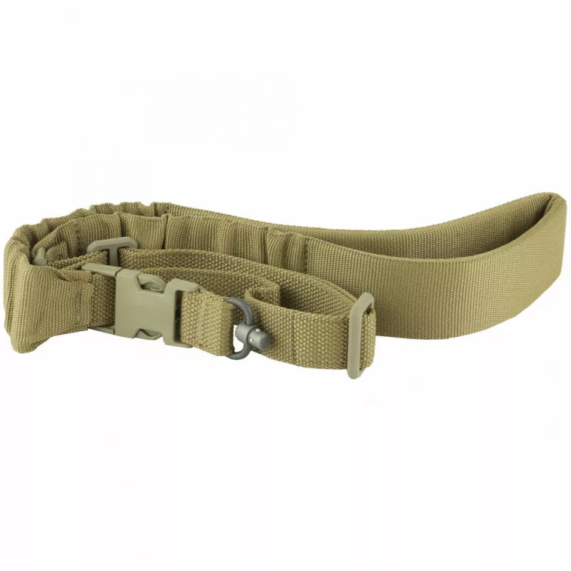 Blue Force Padded Bungee Sling w/Push Button Adapter Coyote Brown