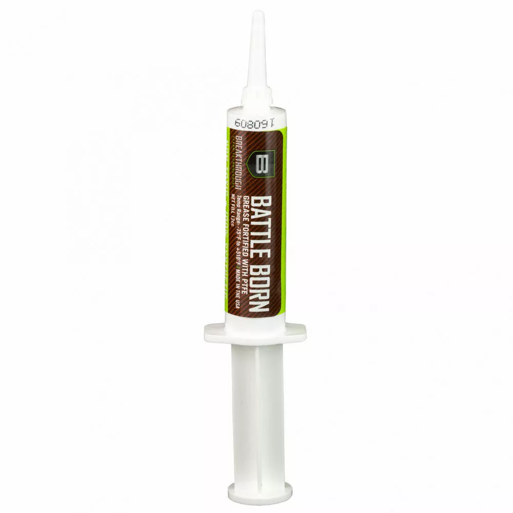 Breakthrough Battle Born Grease 12cc Syringe