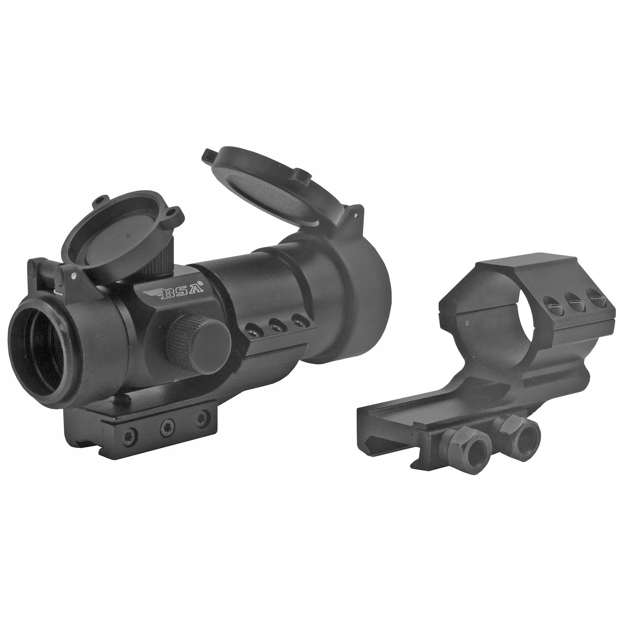 BSA Optics 30mm Red Dot Sight with Dovetail Mount – 5 MOA Dot