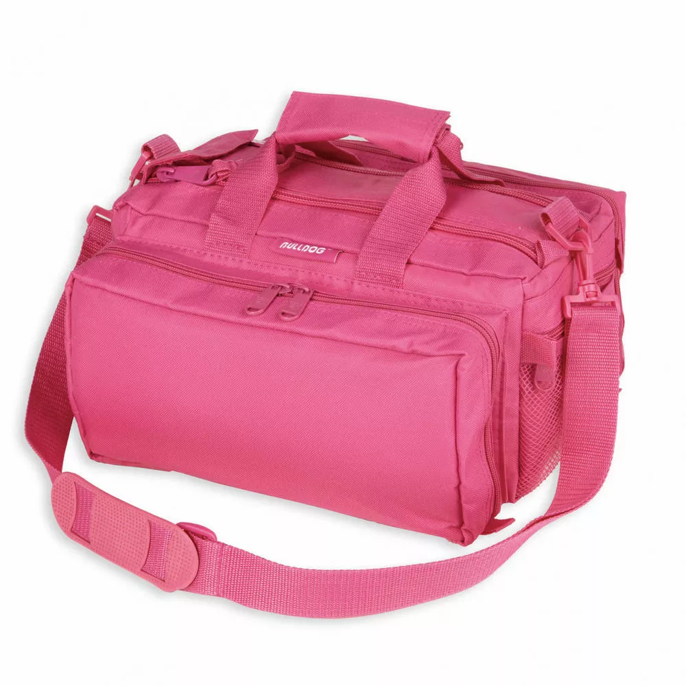 Bulldog Range Bag Deluxe W/strap Pink