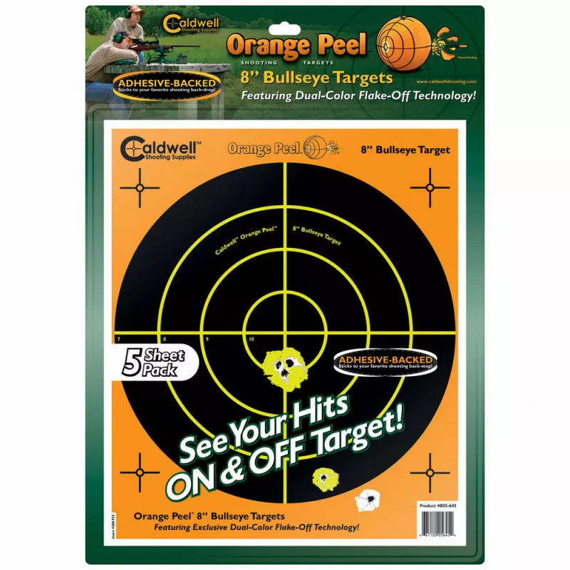 Caldwell Ornge Peel Bulls-eye 8"(5)