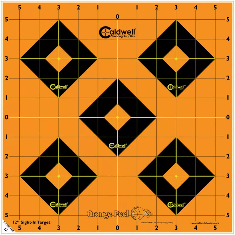 Caldwell Ornge Peel Sight-In 12" (5)