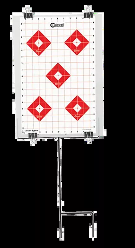 Caldwell Ultra Portable Target Stand Kit, Includes 8 Targets (Multi-Color)