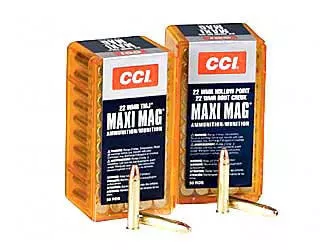 Cci 22WMR Hollow Point Maxi-Mag +v 50/2000