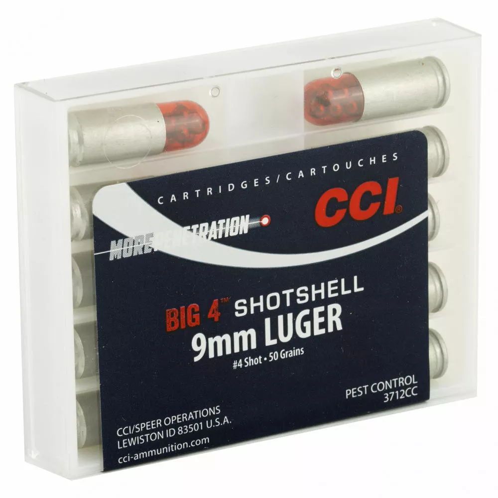 Cci 9mm 4 Shotshell10/200