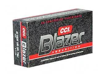Cci/blazer 40S&W 165 Grain Full Metal Jacket 50/1000