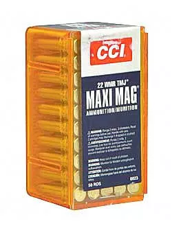 CCI Maxi-Mag 22WMR Total Metal Jacket 50/2000