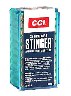 CCI Stinger 22LR Hollow Point 32Gr 50/5000