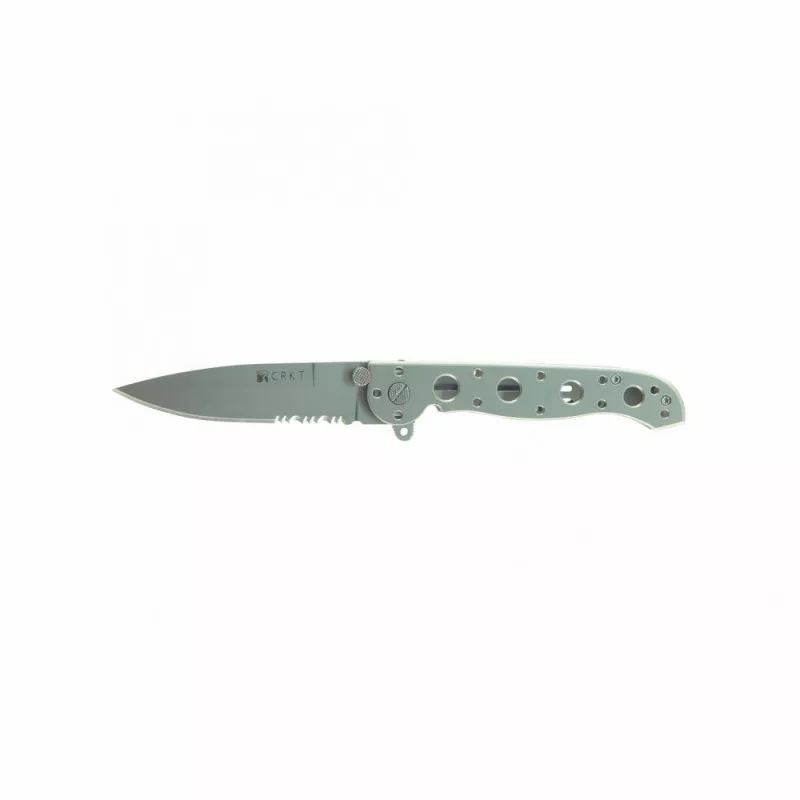 Columbia M16-T Folding Knife Spear Point Combo Edge 3.5" Titanium Combo