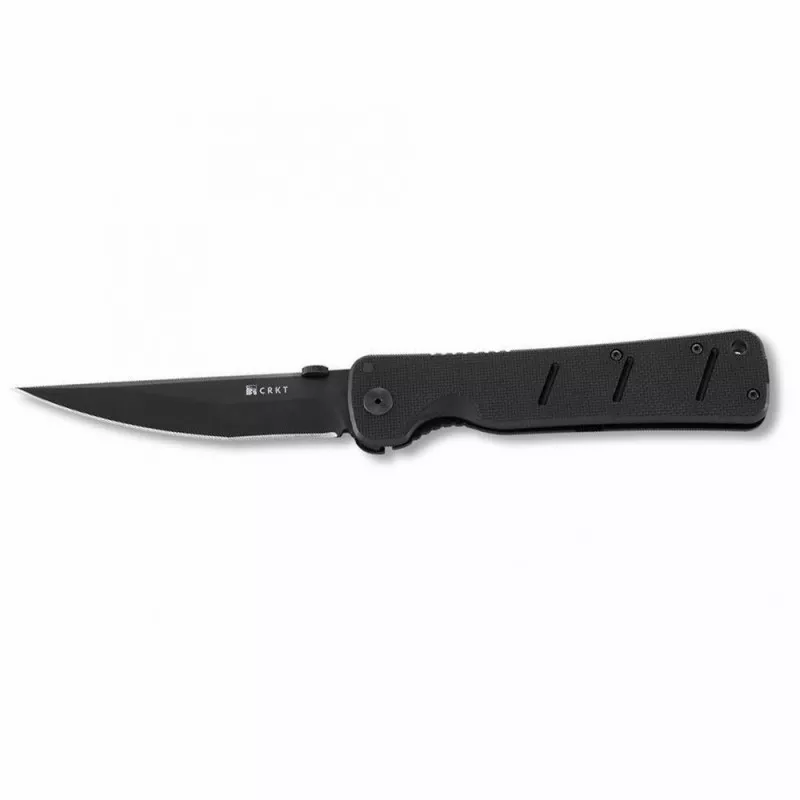 Columbia Otanashi Noh Ken Black Blade 4.5" Plain Edge