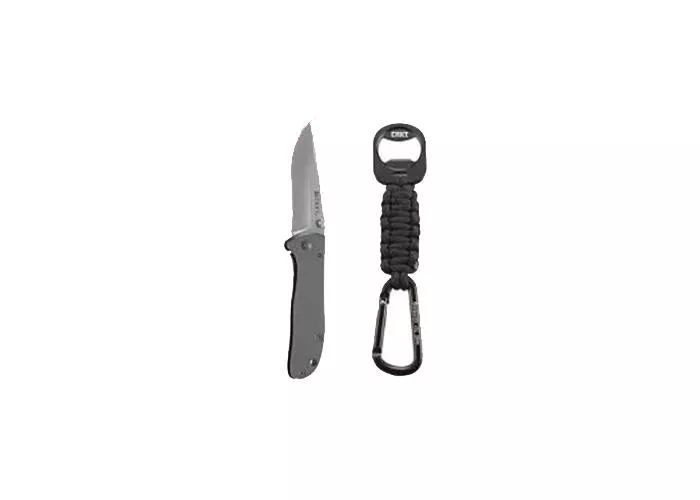 Columbia River Drifter Stonewash Knife with Bottle Opener