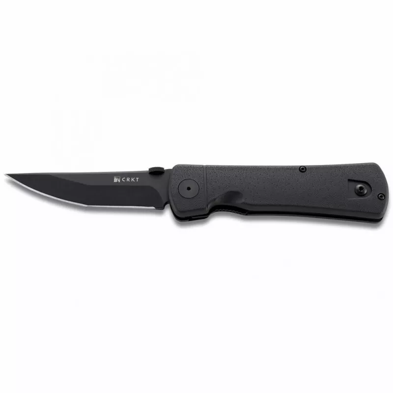 Columbia River Knife & Tool Hissatsu Assisted Folding Plain Black