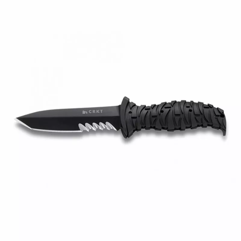 Columbia River Knife & Tool Ultima 5" Fixed Black/Black Zytel Combo