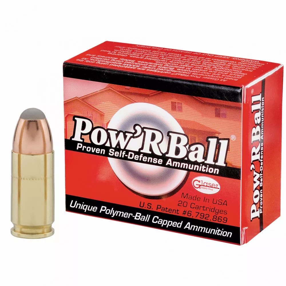 Corbon Pow'rball 9mm+p 100 Grain 20/500